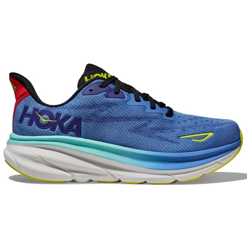 Men's running shoes with a speed - lacing systemHOKA Clifton 9 D Mens Running Shoes Men's running shoes with a speed - lacing systemHOKA Clifton 9 D Mens Running Shoes