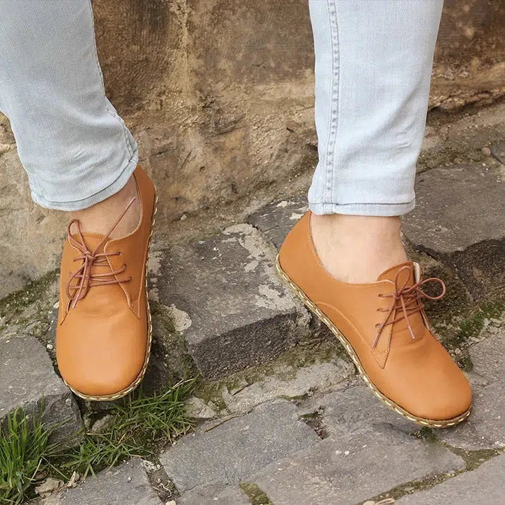 Men's barefoot shoes with a waterproof membrane and synthetic leatherLace Barefoot Men's Shoes Matte Cocunat Men's barefoot shoes with a waterproof membrane and synthetic leatherLace Barefoot Men's Shoes Matte Cocunat