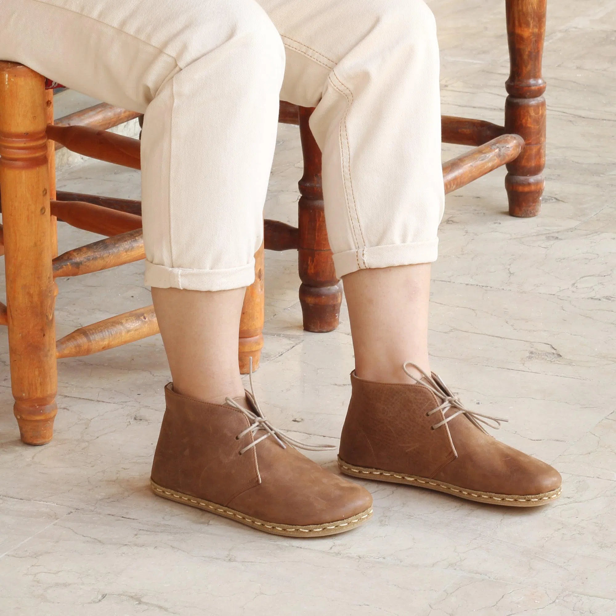 Men's minimalist barefoot shoes made of breathable mesh fabricMatte Brown Oxford Boots Women's Men's minimalist barefoot shoes made of breathable mesh fabricMatte Brown Oxford Boots Women's
