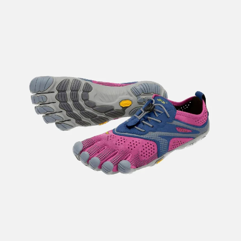 Men's barefoot shoes with a waterproof membrane and synthetic leatherVibram V-Run Women's Barefoot Running Footwear - Dark Pink
