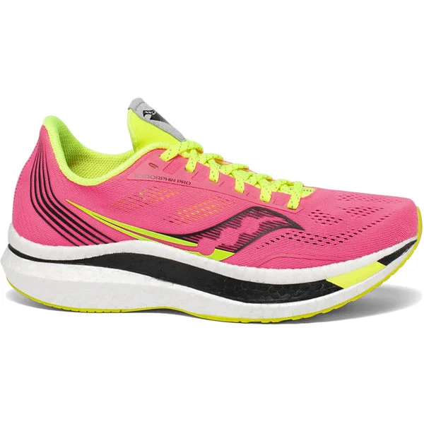 Men's running shoes with a brightly colored designWomen's Endorphin Pro