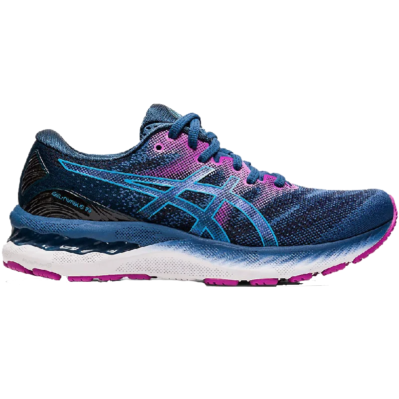 Cushioned men's running shoes for shock absorptionWomen's GEL-Nimbus 23 - D
