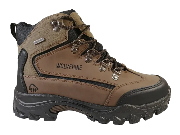 Men's hiking boots with a leather - reinforced toe and heelWolwerine Spencer