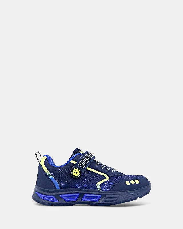Running - inspired men's sneakers with a breathable meshAiden Blue