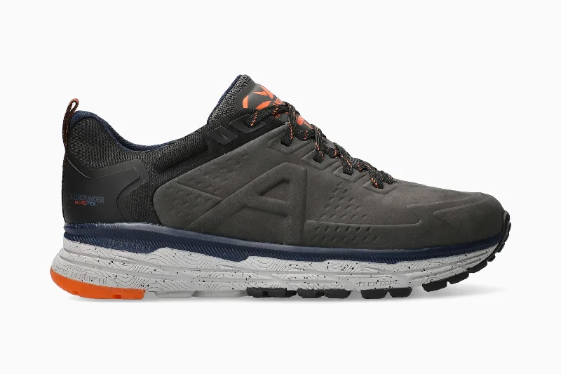 Men's sneakers with a shock - absorbing insoleAlando-Tex - Dark Grey