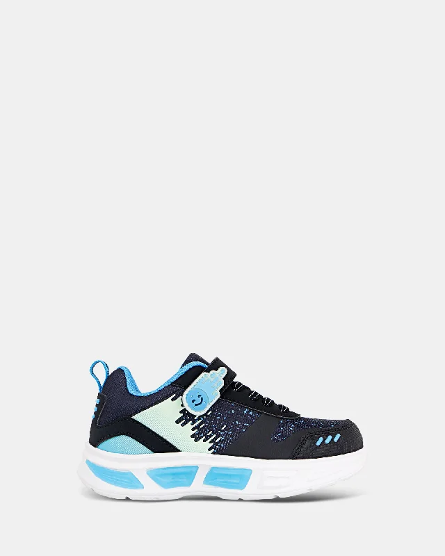 Men's sneakers with a rubber outsole for tractionAlex Black