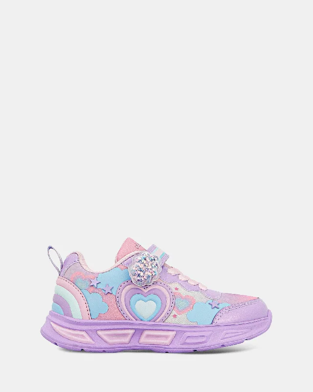 Men's sneakers in a bold color like neon greenAstra Lilac