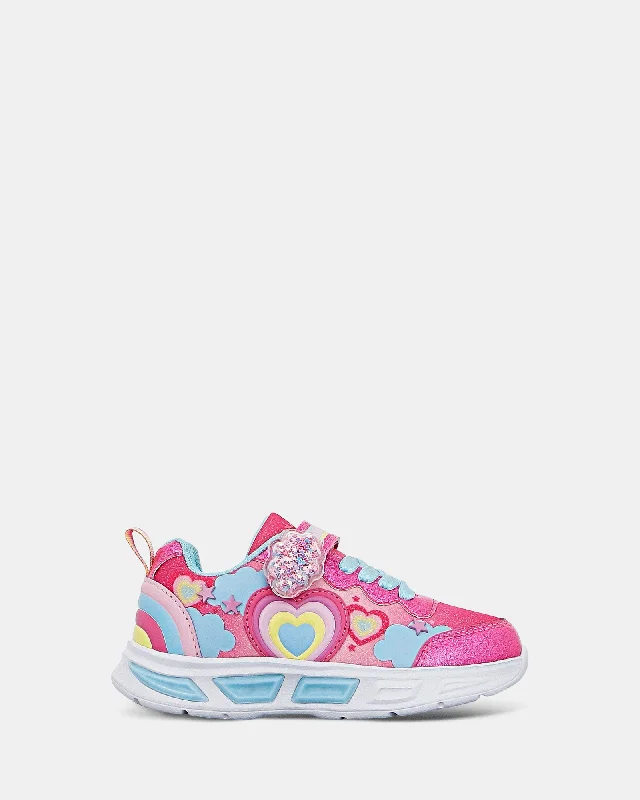 Men's sneakers with a lace - up closure and a tongueAstra Pink