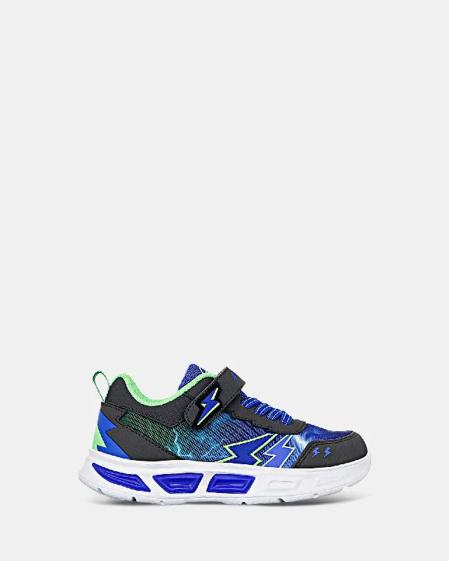 Men's sneakers with a contrast color soleAustin Dark Grey/Blue/Green