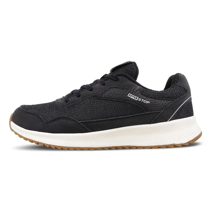 Men's walking shoes with a brightly colored designMen's Lace-up Running Shoes - WS9599 Black Men's walking shoes with a brightly colored designMen's Lace-up Running Shoes - WS9599 Black