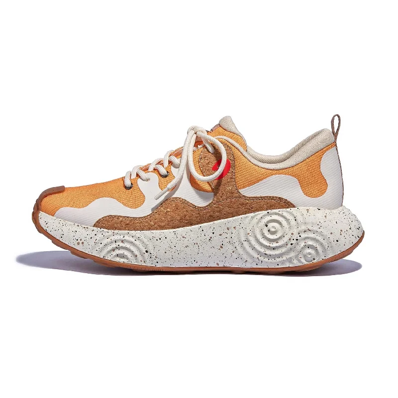 Men's high - top sneakers with a canvas upperCork Yellow Brava III Men