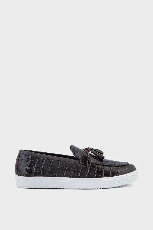 Men's sneakers with a chunky sole for a trendy lookMen Casual Sneakers MC5004-Coffee