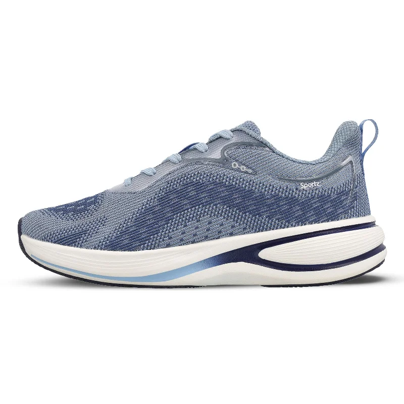 Men's walking shoes with a soft, plush footbedMen's Lace-up Sports Shoe - WS9145 Steel Blue Men's walking shoes with a soft, plush footbedMen's Lace-up Sports Shoe - WS9145 Steel Blue