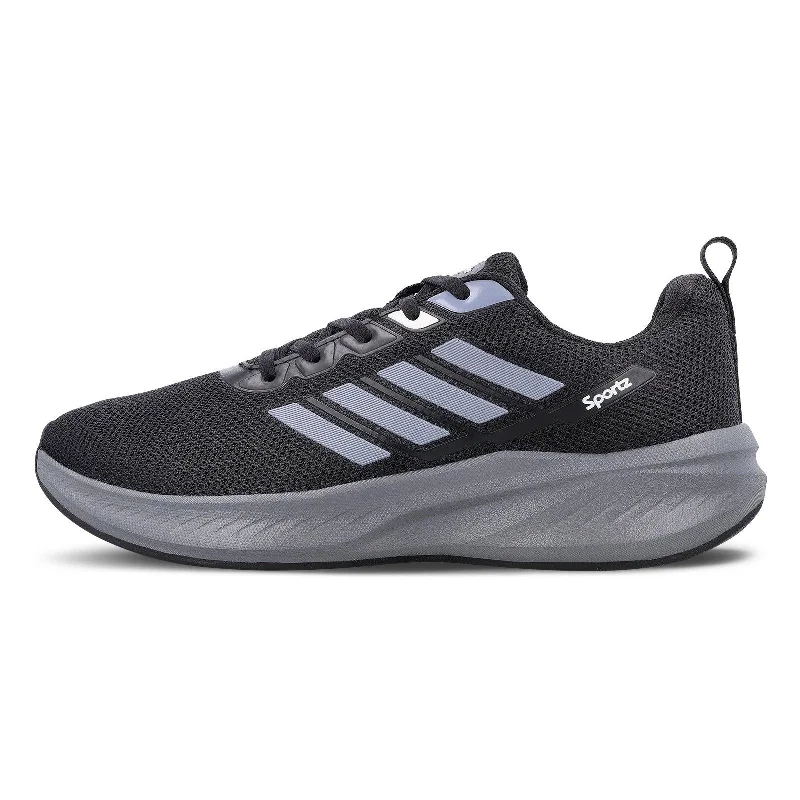 Men's walking shoes with a lace - up closure for a secure fitURBAN KING Men's Lace-up Sports Shoe - WS9593 Black Grey Men's walking shoes with a lace - up closure for a secure fitURBAN KING Men's Lace-up Sports Shoe - WS9593 Black Grey