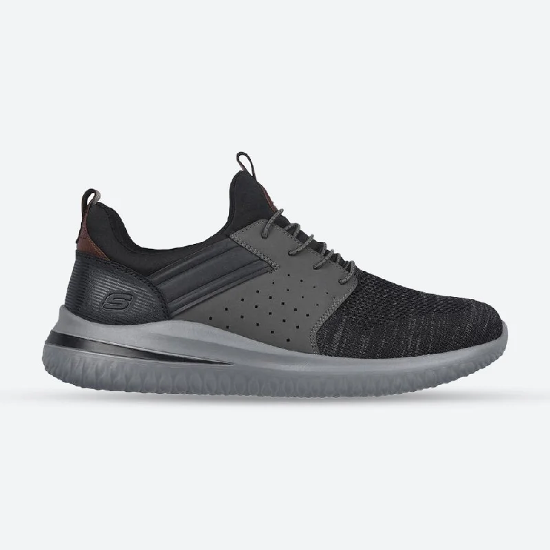 Men's sneakers with a sock - like fit for a snug feelMen's Wide Fit Skechers 210238 Delson 3.0 Cicada Walking Sneakers Men's sneakers with a sock - like fit for a snug feelMen's Wide Fit Skechers 210238 Delson 3.0 Cicada Walking Sneakers