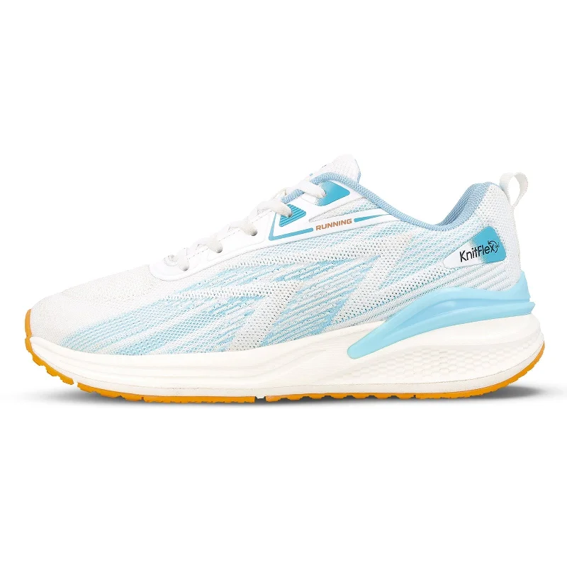 Men's walking shoes with a reflective strip for visibilityMen's Lace-up Sports Shoe - WS9133 White Men's walking shoes with a reflective strip for visibilityMen's Lace-up Sports Shoe - WS9133 White