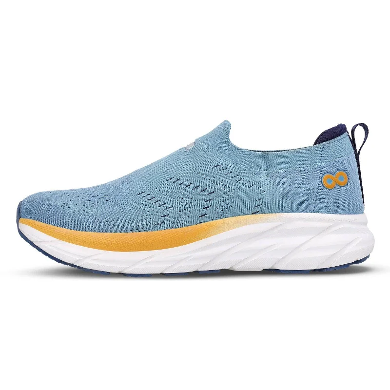 Men's walking shoes with a supportive midfoot strapLOBER Men's Slip-on Walking Shoe - WS9139 Slate Blue