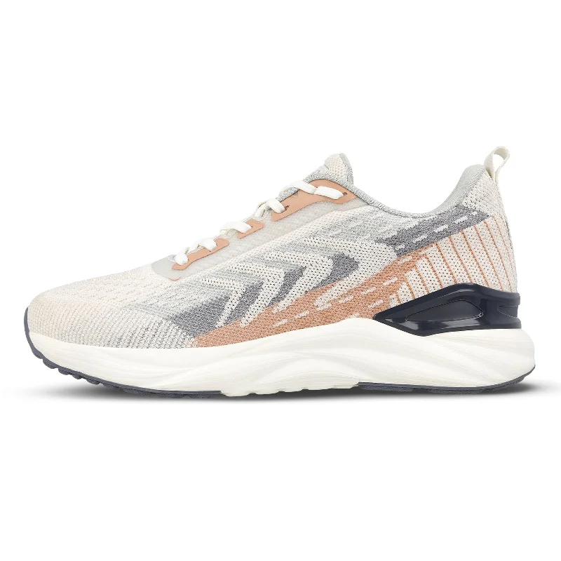 Men's walking shoes with a flexible sole for easy movementMen's Lace-up Sports Shoe - WS9110 Grey Beige Men's walking shoes with a flexible sole for easy movementMen's Lace-up Sports Shoe - WS9110 Grey Beige