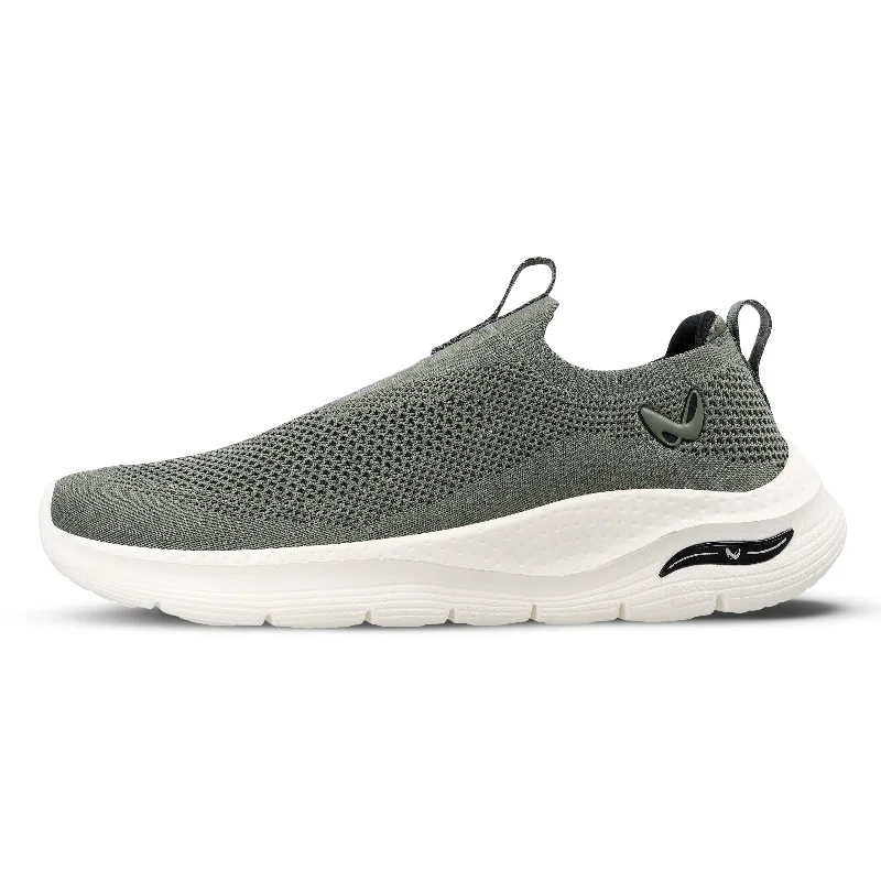 Men's walking shoes with a removable insole for customizationMen's Slip-on Walking Shoe - WS9571 Olive Men's walking shoes with a removable insole for customizationMen's Slip-on Walking Shoe - WS9571 Olive