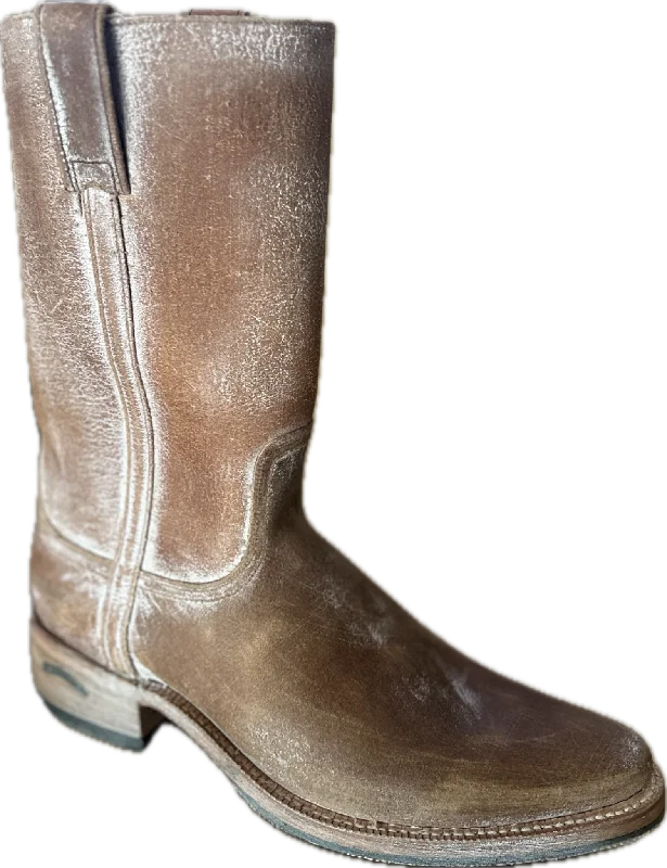 Men's cowboy boots with a tooled leather design3165 Campera Vintage
