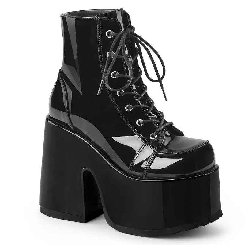 Men's ankle boots with a chunky sole for urban styleCamel-203