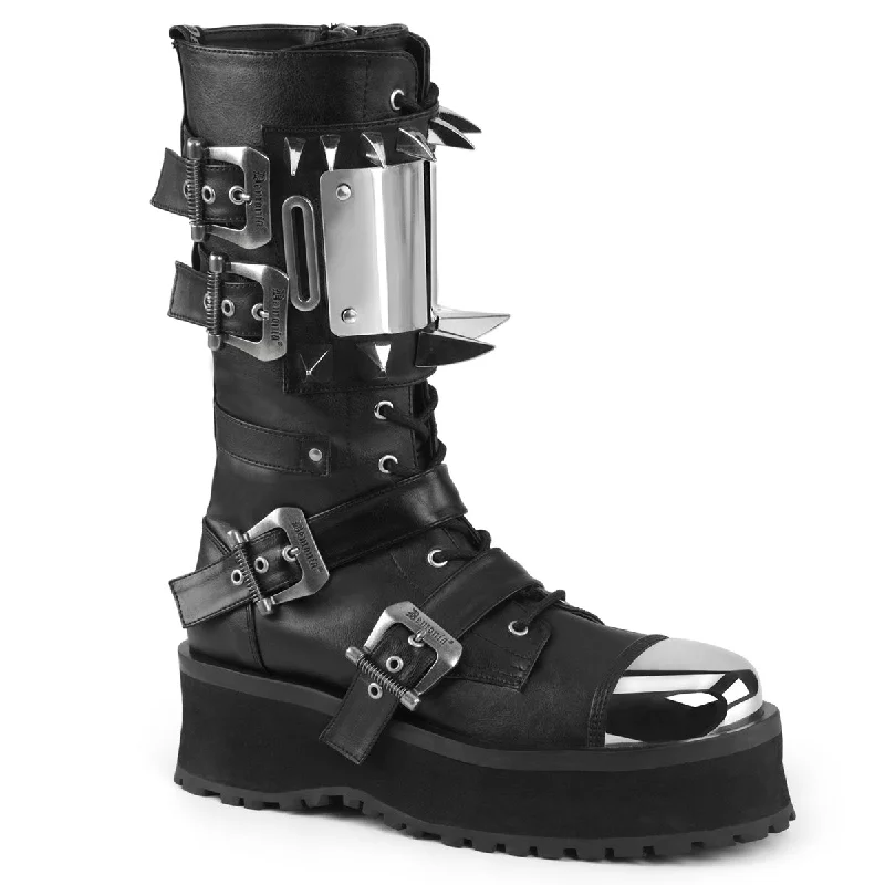 Zip - up men's ankle boots for easy on and offGravedigger-250