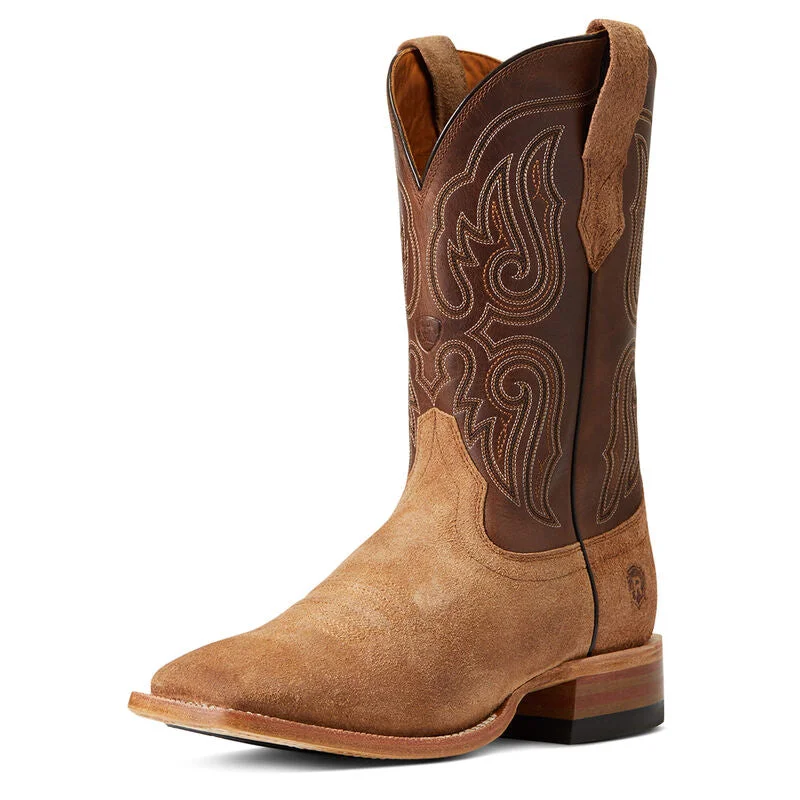 Men's cowboy boots with a high - heeled designAriat Relentless Sic Em' Western Boot Men's cowboy boots with a high - heeled designAriat Relentless Sic Em' Western Boot