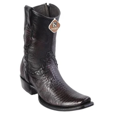 Zip - up men's ankle boots for easy on and offMen's King Exotic Original Lizard Skin Dubai Style Short Boot 479B0718 Zip - up men's ankle boots for easy on and offMen's King Exotic Original Lizard Skin Dubai Style Short Boot 479B0718