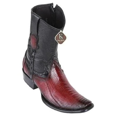 Men's ankle boots with a high - traction sole for safetyMen's King Exotic Original Ostrich Leg Skin Dubai Style Short Boot 479B0543 Men's ankle boots with a high - traction sole for safetyMen's King Exotic Original Ostrich Leg Skin Dubai Style Short Boot 479B0543