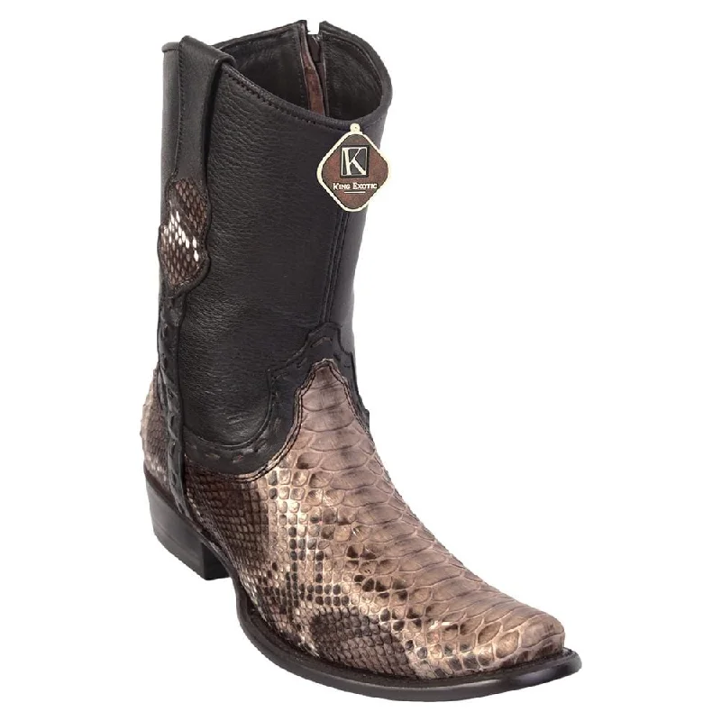 Desert - style men's ankle boots for a rugged appealMen's King Exotic Original Python Skin Dubai Style Short Boot 479B5785 Desert - style men's ankle boots for a rugged appealMen's King Exotic Original Python Skin Dubai Style Short Boot 479B5785