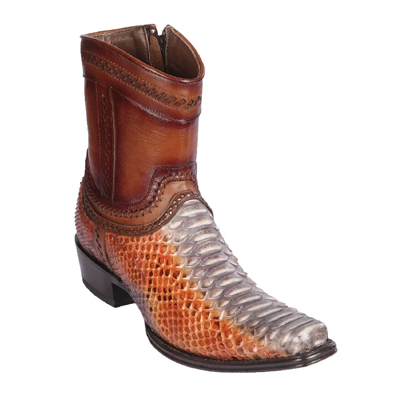 Men's waterproof leather ankle boots for rainy daysMen's Los Altos Original Python Skin European Toe Short Boot 76B5788 Men's waterproof leather ankle boots for rainy daysMen's Los Altos Original Python Skin European Toe Short Boot 76B5788