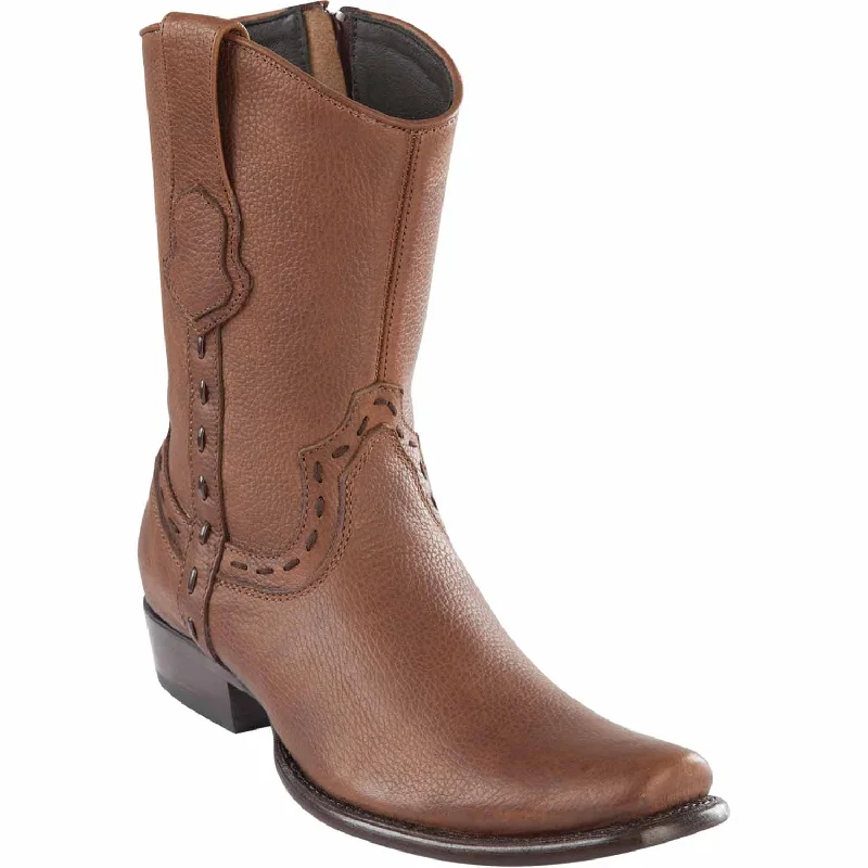Vintage - inspired men's ankle boots with a round toeMen's Wild West Genuine Leather Dubai Toe Short Boot 279B2707 Vintage - inspired men's ankle boots with a round toeMen's Wild West Genuine Leather Dubai Toe Short Boot 279B2707