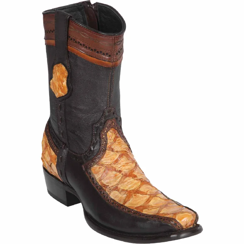 Men's ankle boots with a metallic accentMen's Wild West Monster Fish with Deer Dubai Toe Short Boot 279BF1001 Men's ankle boots with a metallic accentMen's Wild West Monster Fish with Deer Dubai Toe Short Boot 279BF1001