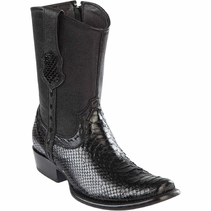 Men's ankle boots with a shock - absorbing insoleMen's Wild West Python Skin Dubai Toe Short Boot 279B5705 Men's ankle boots with a shock - absorbing insoleMen's Wild West Python Skin Dubai Toe Short Boot 279B5705
