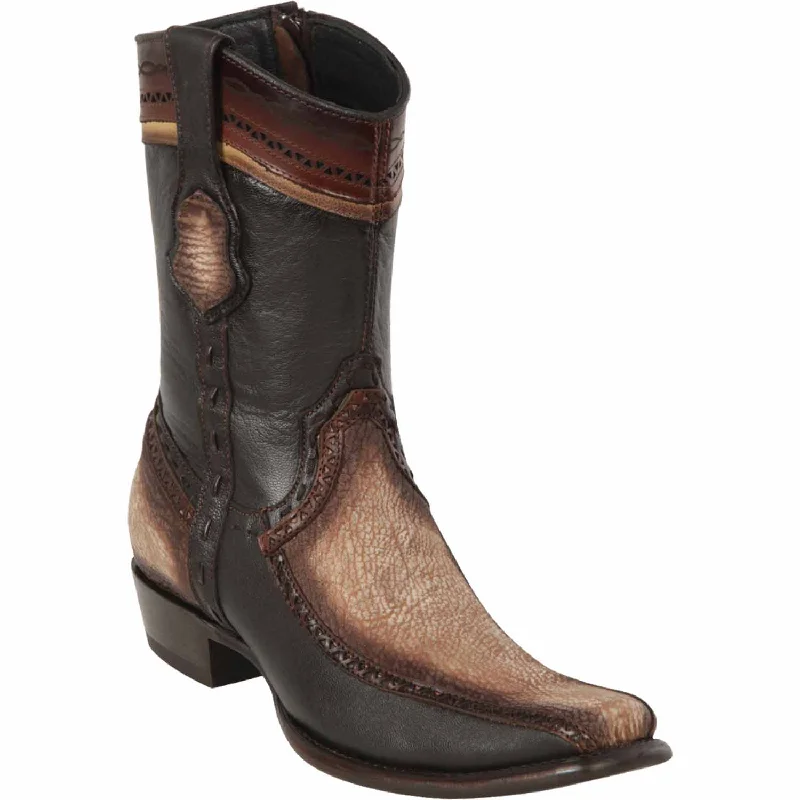Men's ankle boots with a shock - absorbing insoleMen's Wild West Shark with Deer Dubai Toe Short Boot 279BF0915 Men's ankle boots with a shock - absorbing insoleMen's Wild West Shark with Deer Dubai Toe Short Boot 279BF0915