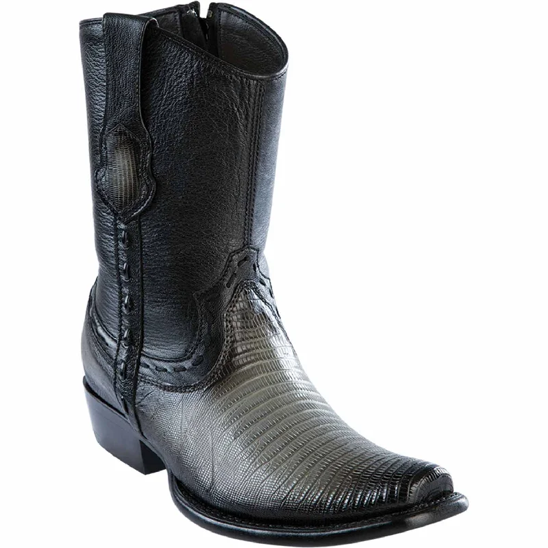 Desert - style men's ankle boots for a rugged appealMen's Wild West Teju Lizard Skin Dubai Toe Short Boot 279B0738 Desert - style men's ankle boots for a rugged appealMen's Wild West Teju Lizard Skin Dubai Toe Short Boot 279B0738
