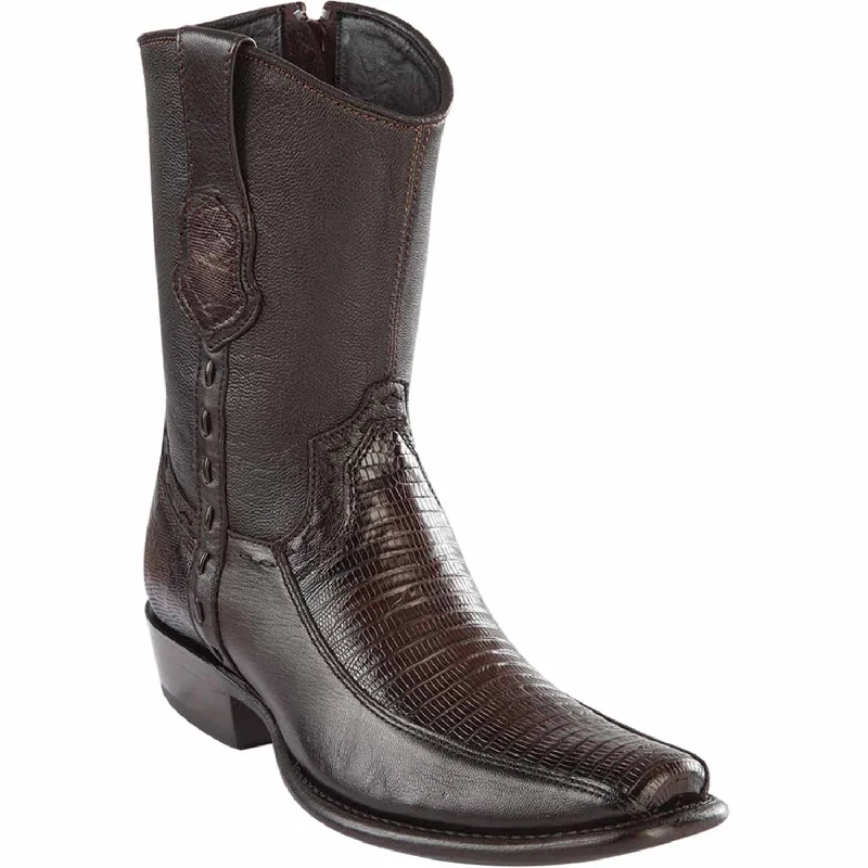 Men's ankle boots with a shock - absorbing insoleMen's Wild West Teju Lizard with Deer Dubai Toe Short Boot 279BF0716 Men's ankle boots with a shock - absorbing insoleMen's Wild West Teju Lizard with Deer Dubai Toe Short Boot 279BF0716