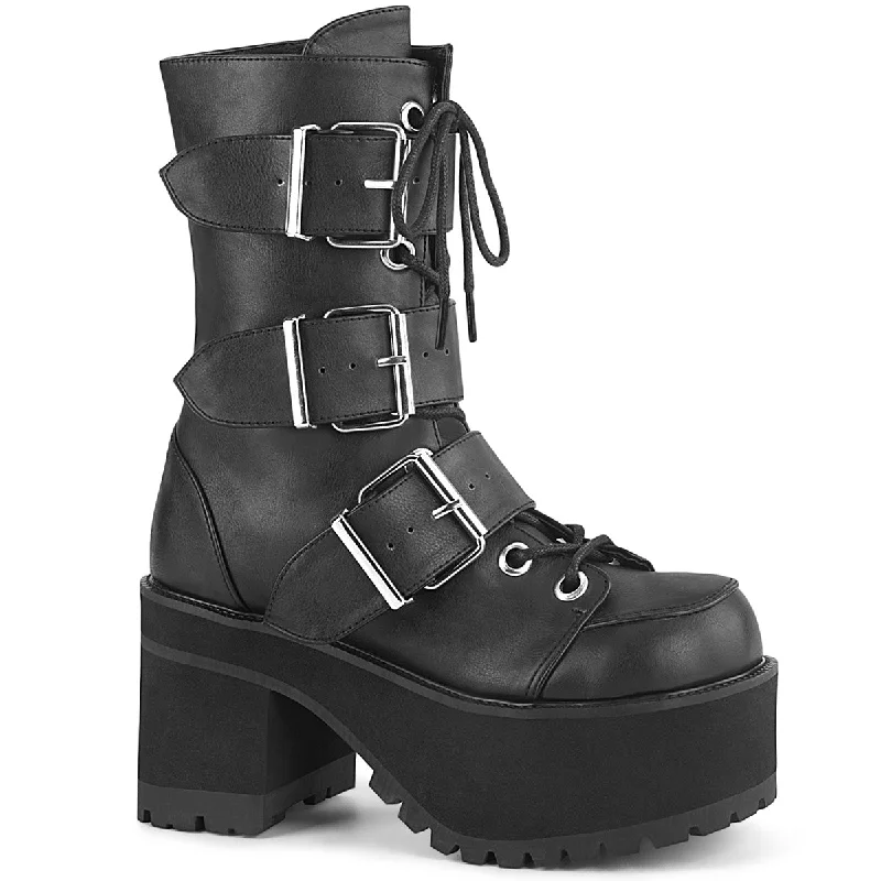 Suede men's ankle boots with a classic buckle designRanger-308