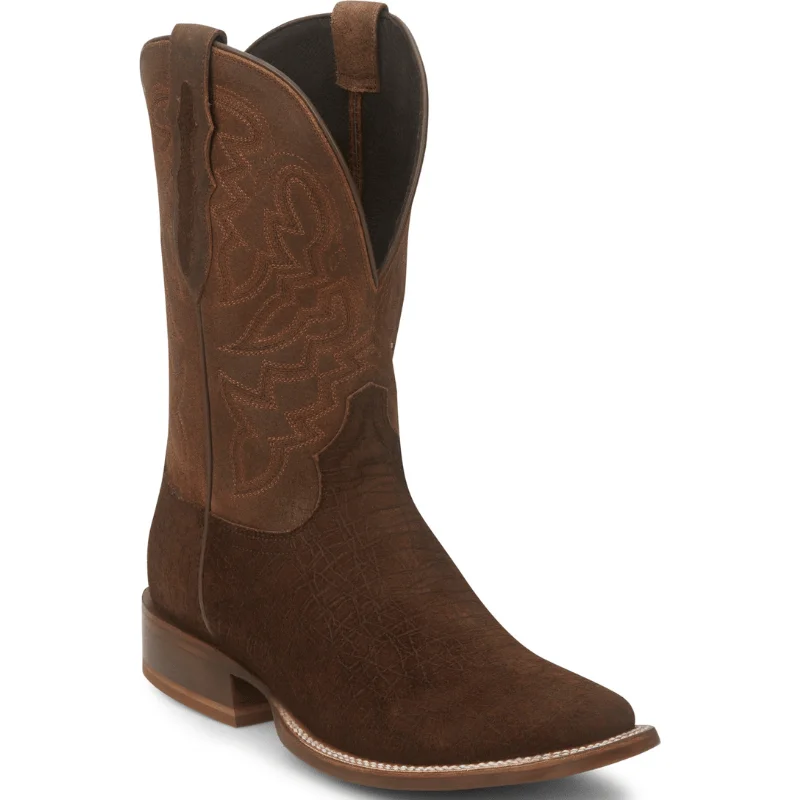 Men's cowboy boots with a concho belt detailTony Lama Men's Tucson Bark Brown Western Boots TL3025 Men's cowboy boots with a concho belt detailTony Lama Men's Tucson Bark Brown Western Boots TL3025