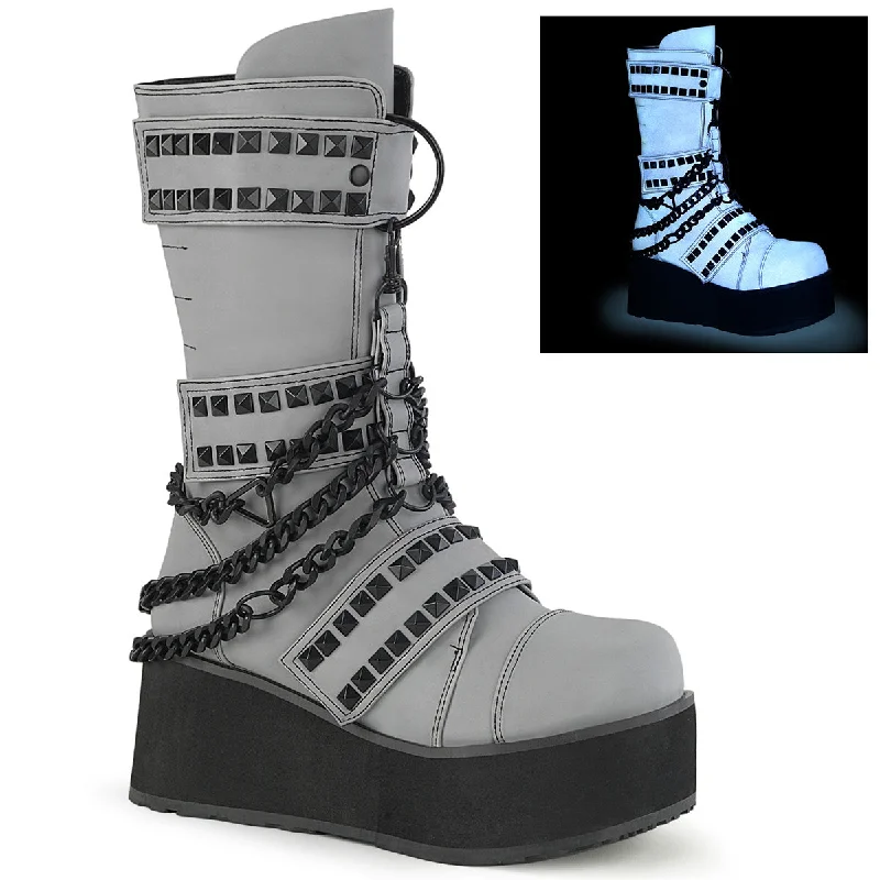 Vintage - inspired men's ankle boots with a round toeTrashville-138