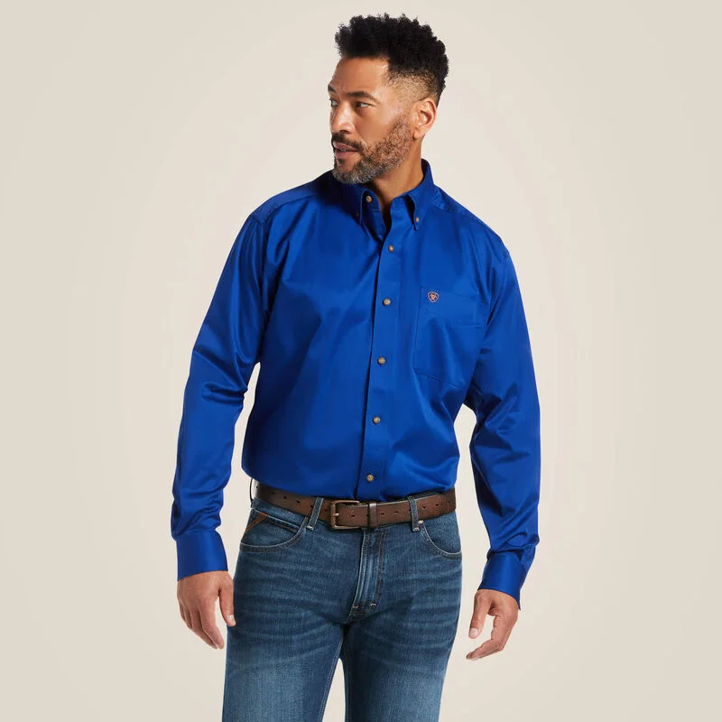 Men's western boots with a concho - studded strap and a pointed toeAriat® Men's Classic Fit Western Shirt - Ultramarine Men's western boots with a concho - studded strap and a pointed toeAriat® Men's Classic Fit Western Shirt - Ultramarine