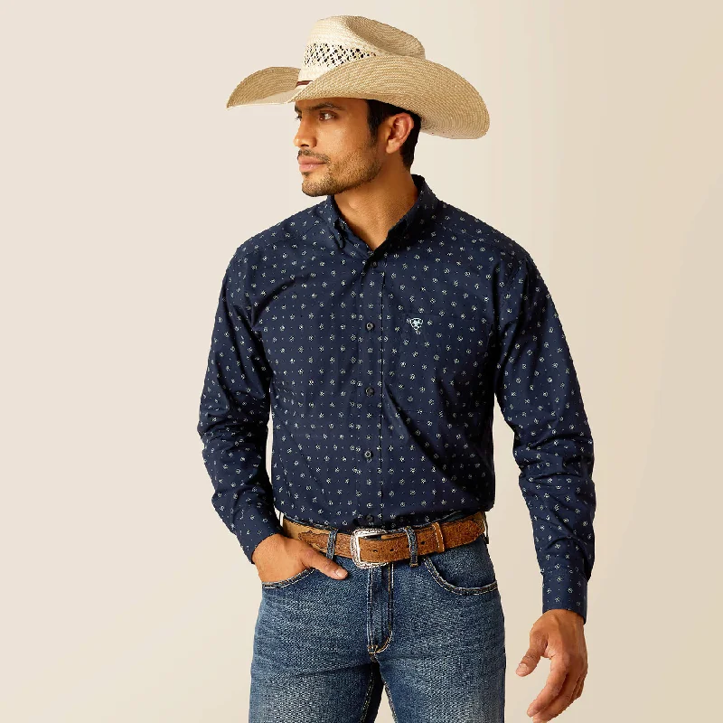 Men's western boots with a rubber sole for traction on various surfacesAriat® Men's "Percy" Classic Fit Western Shirt - Midnight Men's western boots with a rubber sole for traction on various surfacesAriat® Men's "Percy" Classic Fit Western Shirt - Midnight