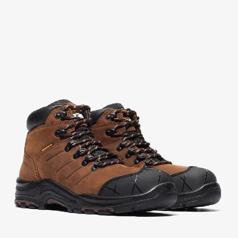 Men's western boots in a rich brown or black leatherBonanza Ranger PRO 6" Toe Guard Work Boots (Composite Toe) - Brown Men's western boots in a rich brown or black leatherBonanza Ranger PRO 6" Toe Guard Work Boots (Composite Toe) - Brown