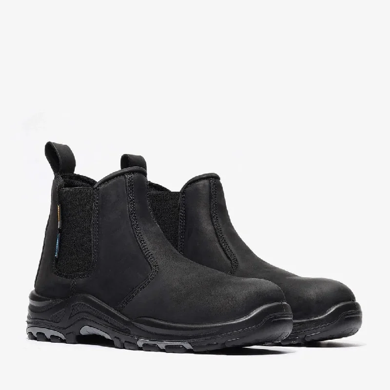 Men's western boots with a distressed leather finish for a rugged lookBonanza Venture PRO 6" Chelsea Work Boots - Black Men's western boots with a distressed leather finish for a rugged lookBonanza Venture PRO 6" Chelsea Work Boots - Black