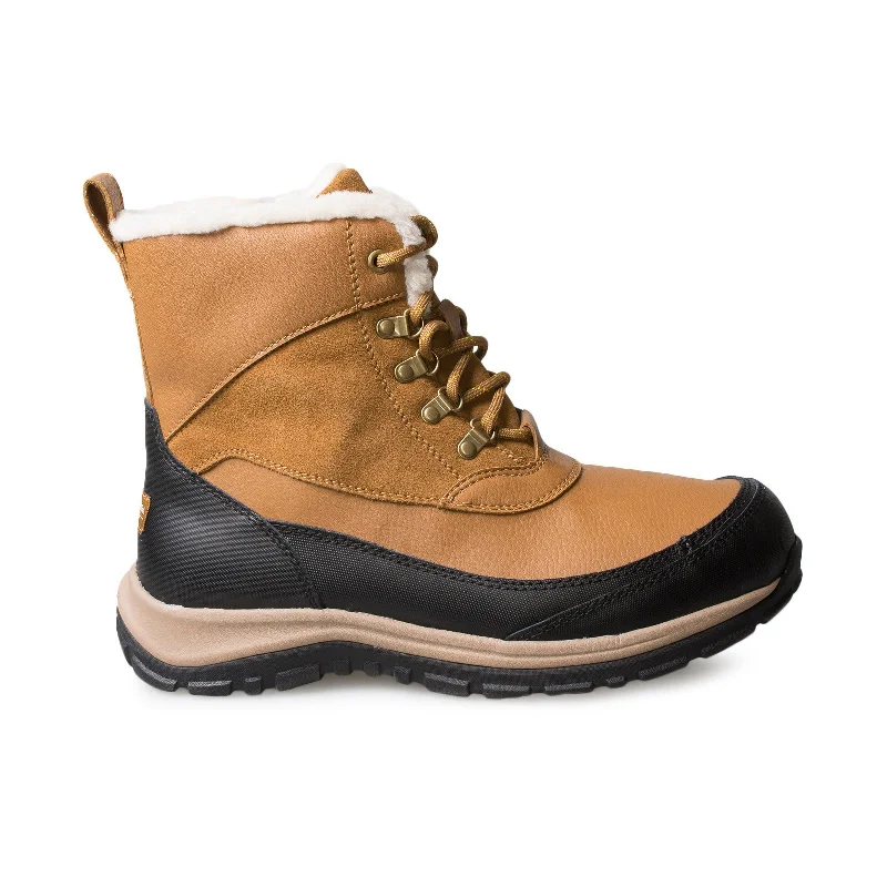Men's distressed - leather winter boots for a vintage appealKoolaburra Rostin Short Waterproof Chestnut Boots - Men's Men's distressed - leather winter boots for a vintage appealKoolaburra Rostin Short Waterproof Chestnut Boots - Men's