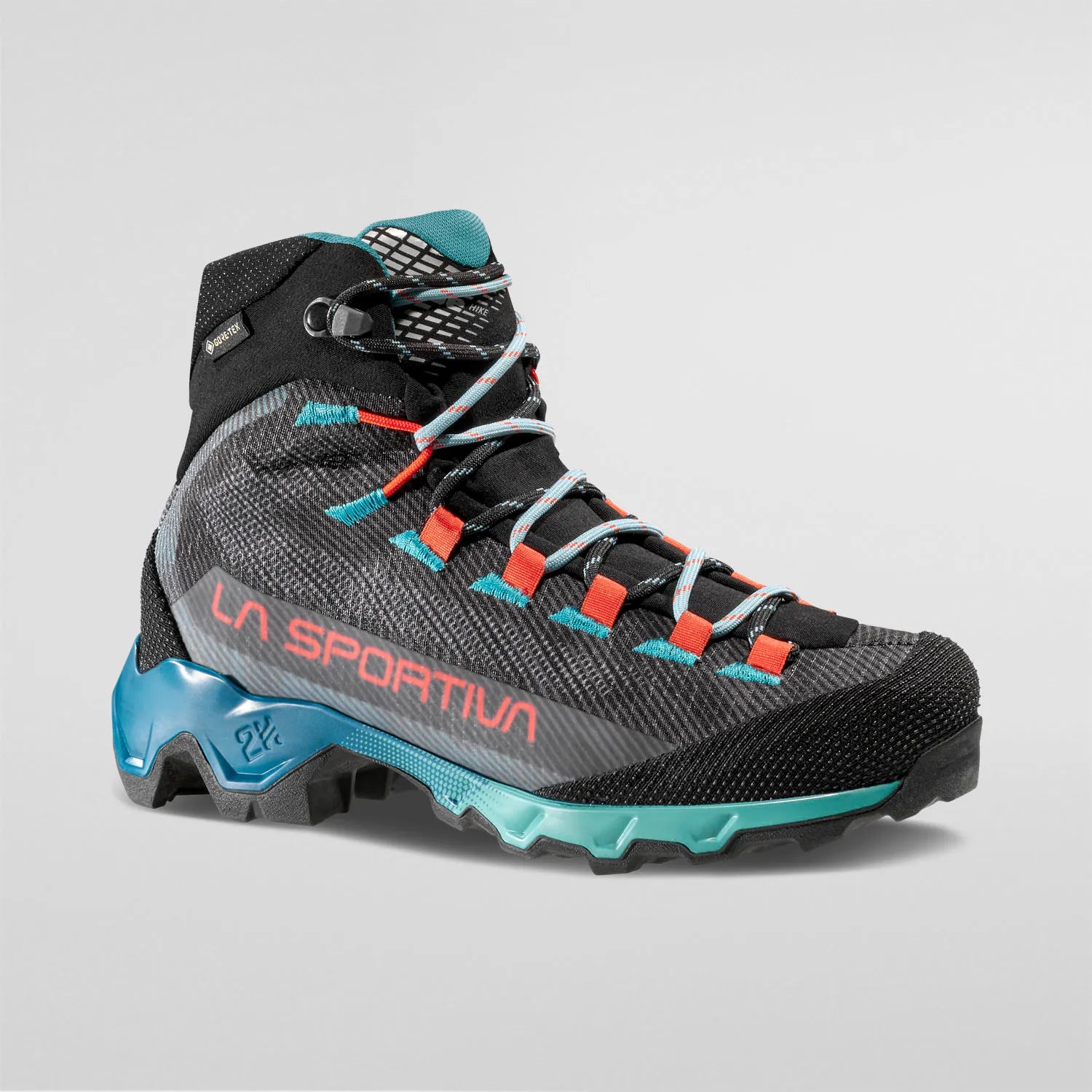 Men's hiking boots with a lightweight designLa Sportiva Aequilibrium Hike GTX Womens Hiking Boot - Carbon/Everglade Men's hiking boots with a lightweight designLa Sportiva Aequilibrium Hike GTX Womens Hiking Boot - Carbon/Everglade