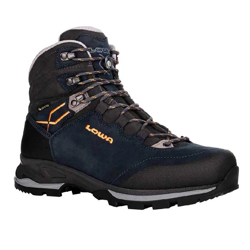 Men's hiking boots with a cushioned midsoleLowa Lady Light GTX Womens Hiking Boot - Blue/Mandarin Men's hiking boots with a cushioned midsoleLowa Lady Light GTX Womens Hiking Boot - Blue/Mandarin