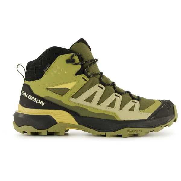 Men's hiking boots with a leather - reinforced toe and heelX Ultra 360 Mid Gore-Tex - Olive Night Men's hiking boots with a leather - reinforced toe and heelX Ultra 360 Mid Gore-Tex - Olive Night