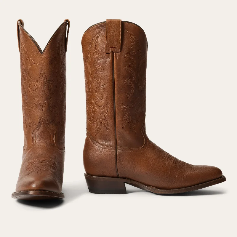 Men's western boots with a decorative concho belt and buckleSharp Boots