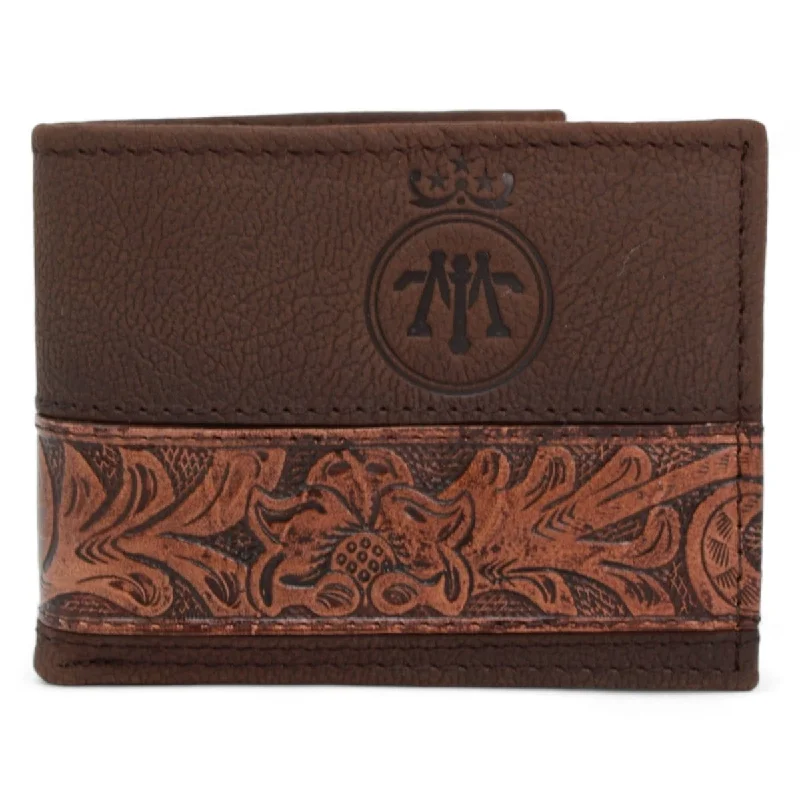 Men's western boots with a decorative inlay on the toe and heelTombstone Genuine Leather Flower Chiseled Wallet TOM-W4802 Men's western boots with a decorative inlay on the toe and heelTombstone Genuine Leather Flower Chiseled Wallet TOM-W4802
